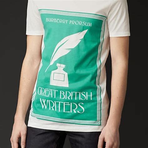 burberry book cover t shirt